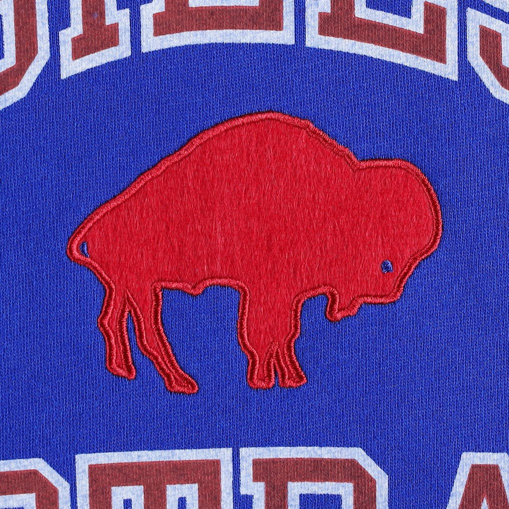NFL Buffalo Bills Washed Short Sleeve Pullover Hoodie