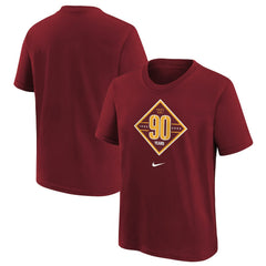 NFL Washington Commanders Youth 90th Anniversary Logo T-Shirt