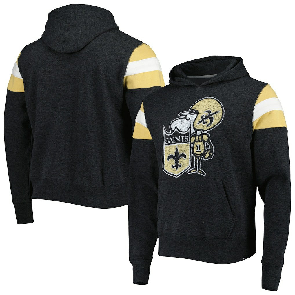 NFL New Orleans Saints '47 Legacy Premier Nico Pullover Hoodie