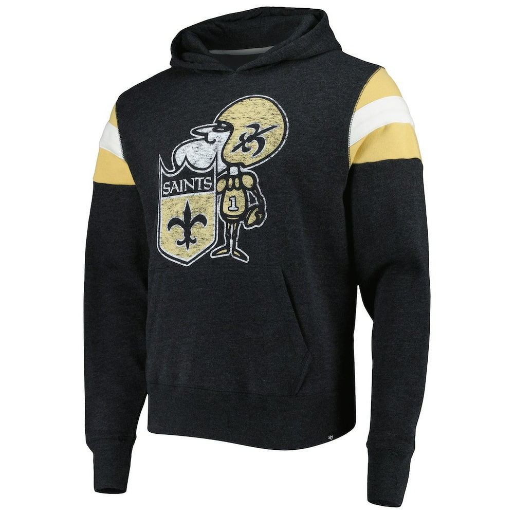 NFL New Orleans Saints '47 Legacy Premier Nico Pullover Hoodie