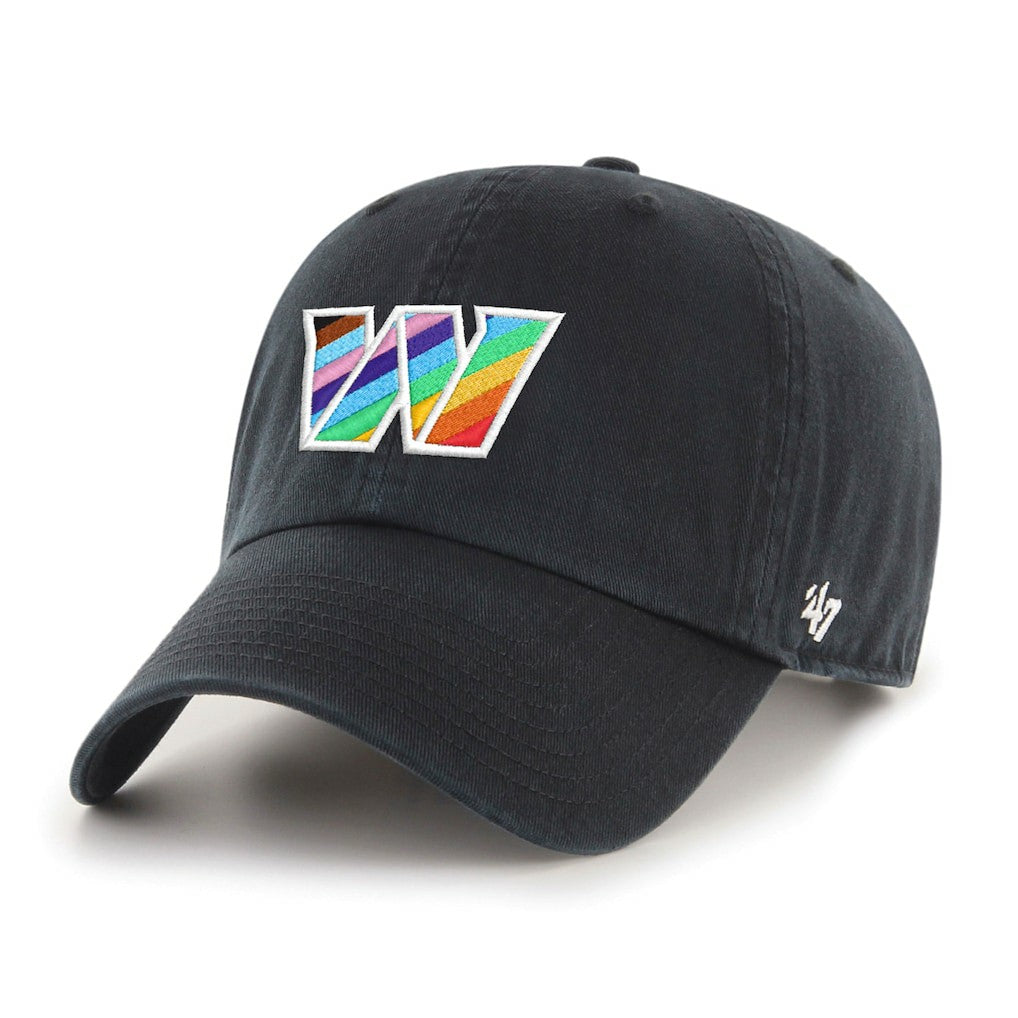 NFL Washington Commanders '47 Logo Pride Clean Up Adjustable Hat
