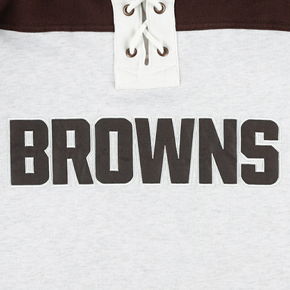 NFL Cleveland Browns '47 Gridiron Lace-Up Pullover Hoodie