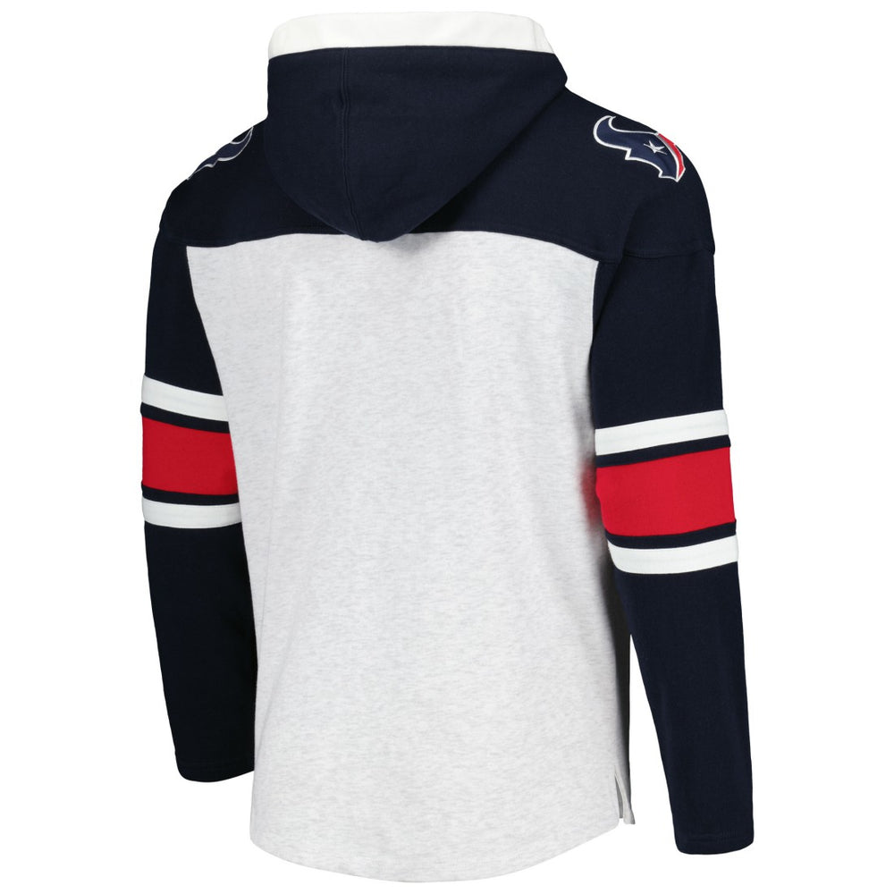 NFL Houston Texans '47 Gridiron Lace-Up Pullover Hoodie