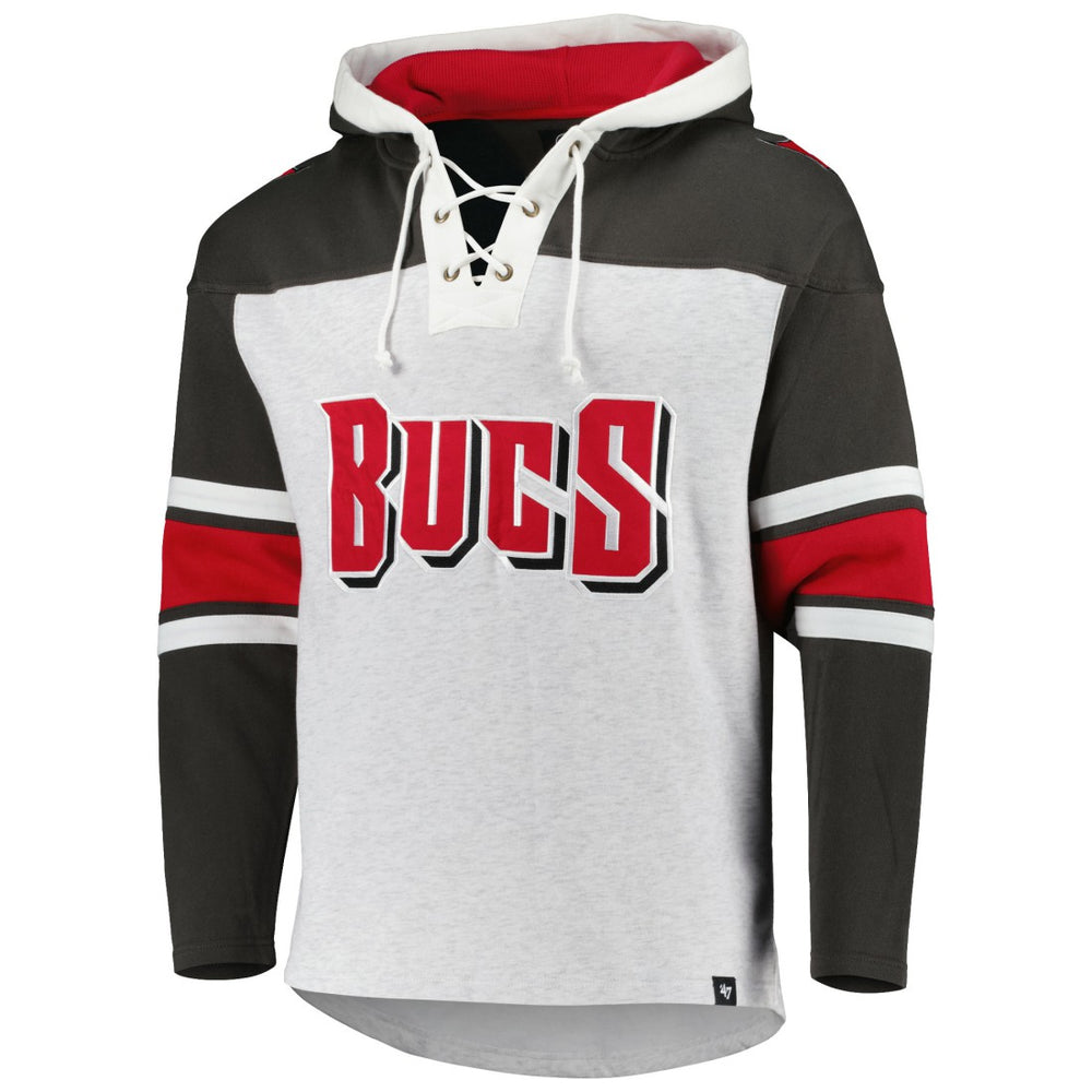 NFL Tampa Bay Buccaneers '47 Gridiron Lace-Up Pullover Hoodie