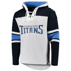 NFL Tennessee Titans '47 Gridiron Lace-Up Pullover Hoodie