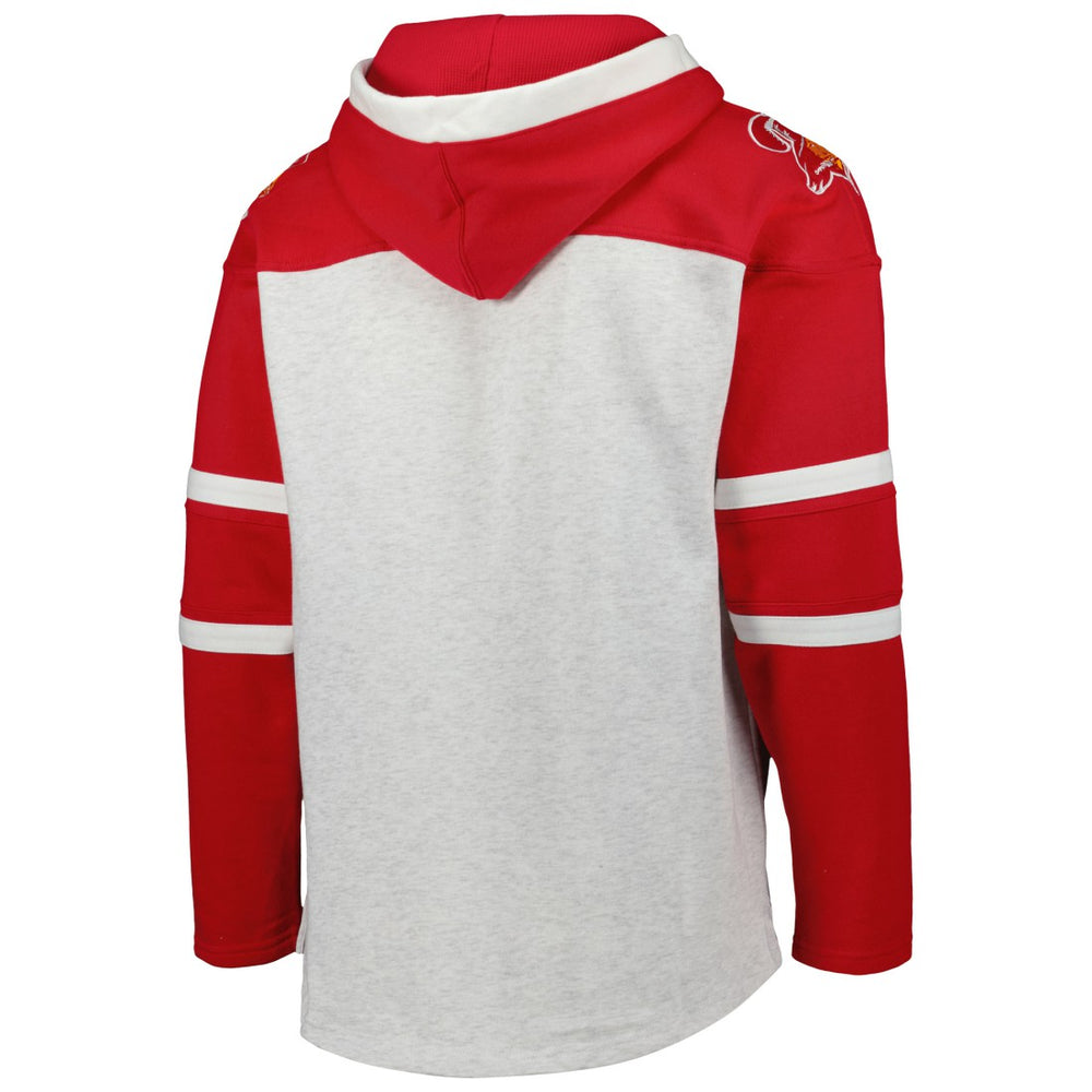 NFL Tampa Bay Buccaneers '47 Historic Logo Gridiron Lace-Up Pullover Hoodie