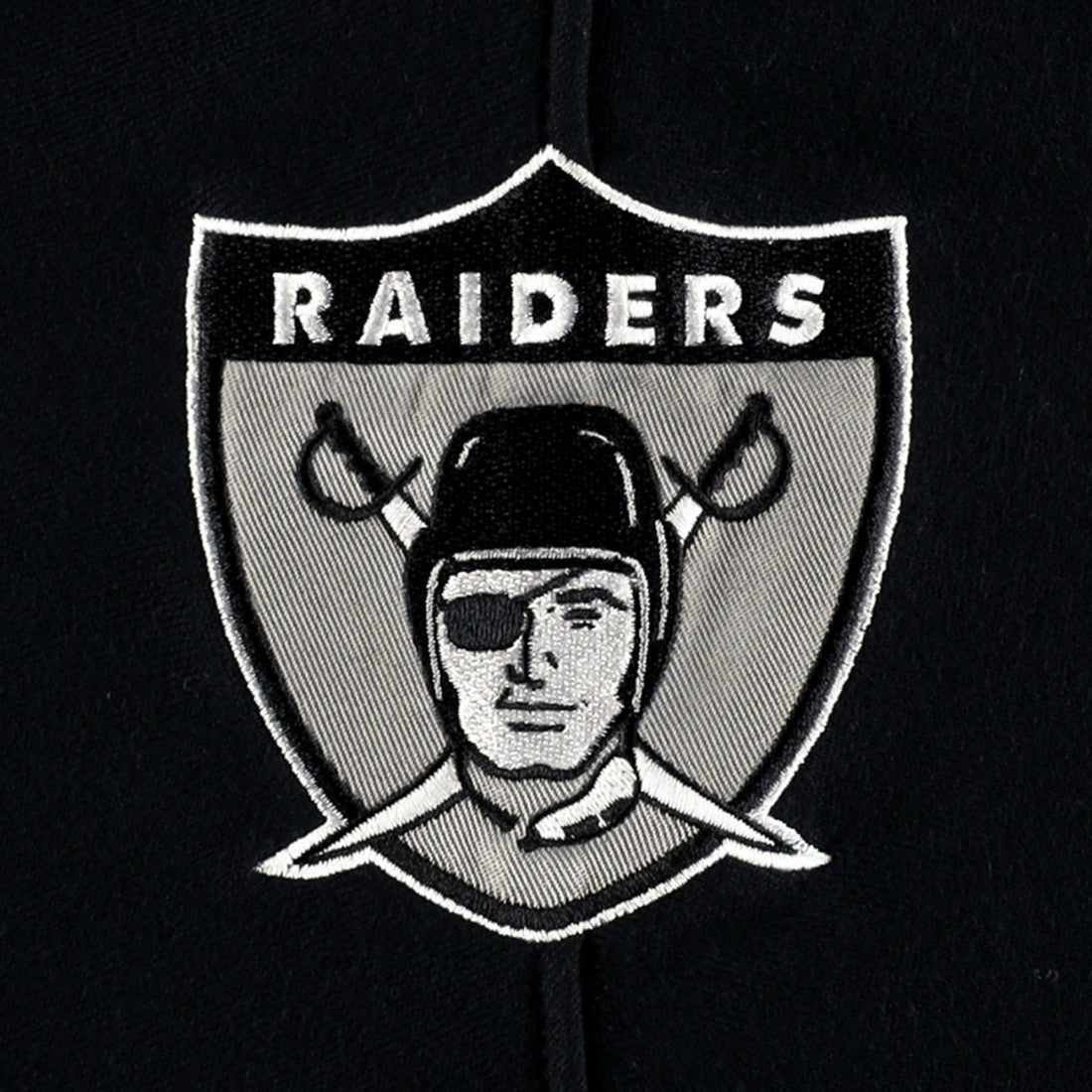 NFL Las Vegas Raiders '47 Historic Logo Gridiron Lace-Up Pullover Hoodie