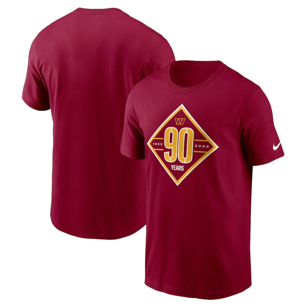 NFL Washington Commanders 90th Anniversary T-Shirt