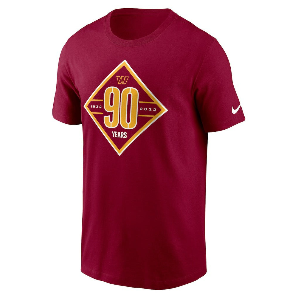 NFL Washington Commanders 90th Anniversary T-Shirt