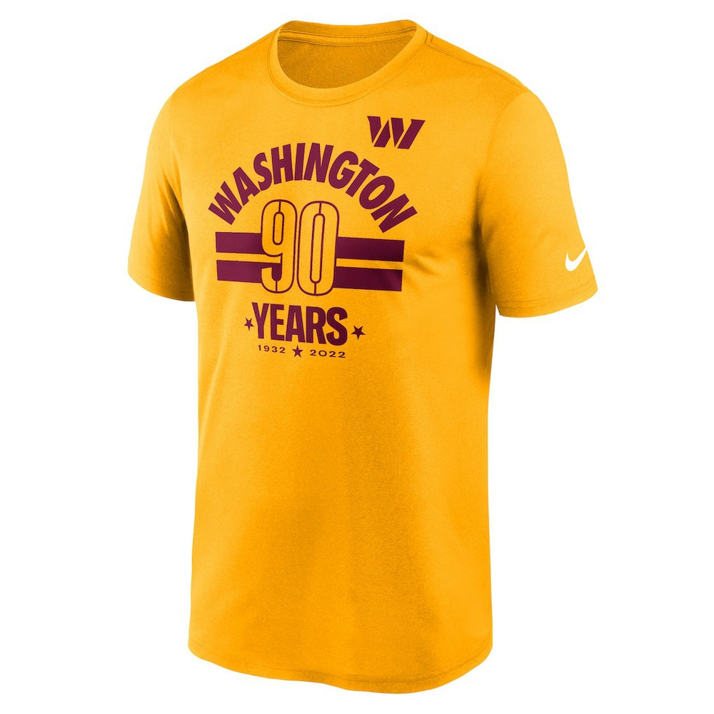 NFL Washington Commanders 90th Anniversary Legend T-Shirt