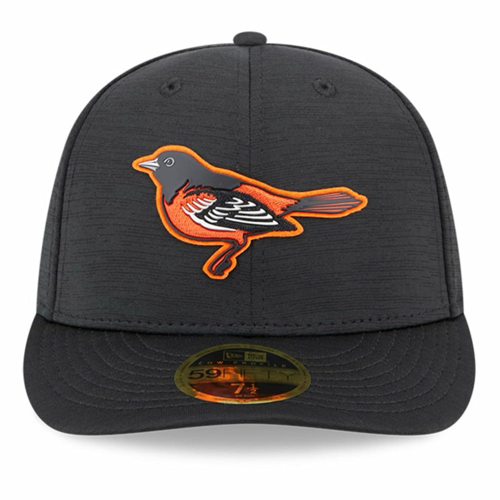 Baltimore Orioles 2023 Clubhouse Low Profile 59FIFTY Fitted Hat - Black | New Era