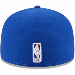 Philadelphia 76ers Back Half 9FIFTY Fitted Hat - White/Royal | New Era outlet