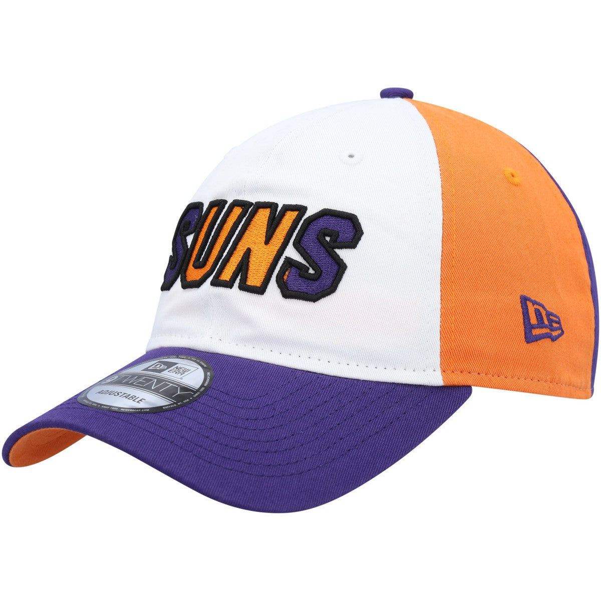 Phoenix Suns Back Half 9TWENTY Adjustable Hat - White/Purple | New Era cheap