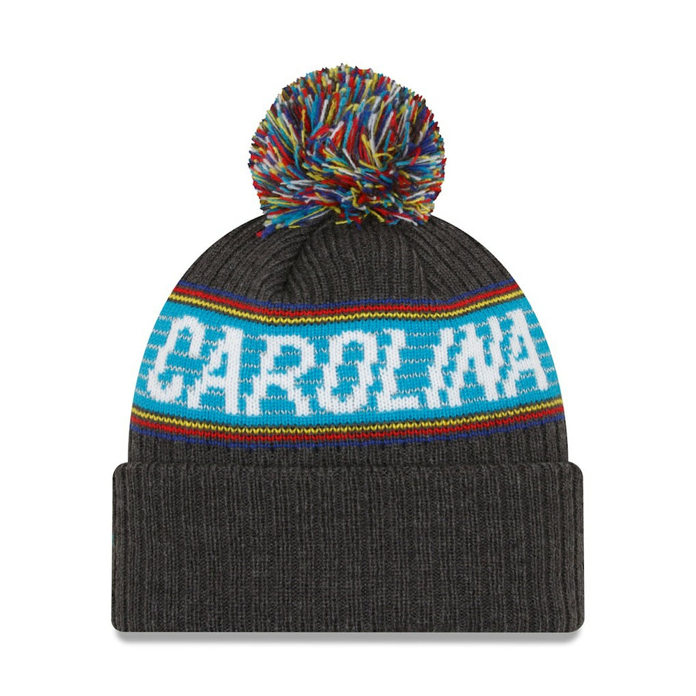 NFL Carolina Panthers 2022 Greg Olsen x Atrium Health Levine Children's Hospital Pom Knit Hat