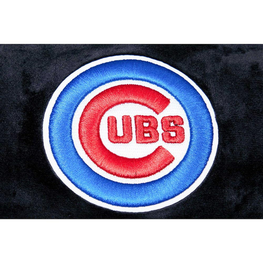 Chicago Cubs Pro Standard Women's Classic Velour Lounge Shorts - Black