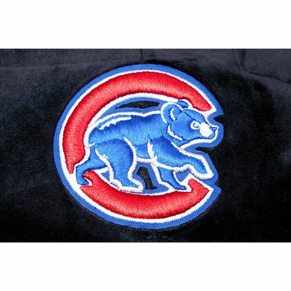 Chicago Cubs Pro Standard Women's Classic Velour Lounge Shorts - Black
