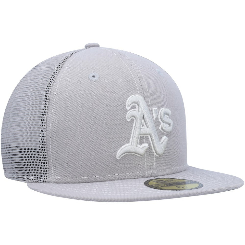 Athletics 2023 On-Field Batting Practice 59FIFTY Fitted Hat - Gray | New Era