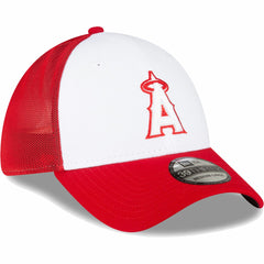 Los Angeles Angels 2023 On-Field Batting Practice 39THIRTY Flex Hat - Red/White | New Era