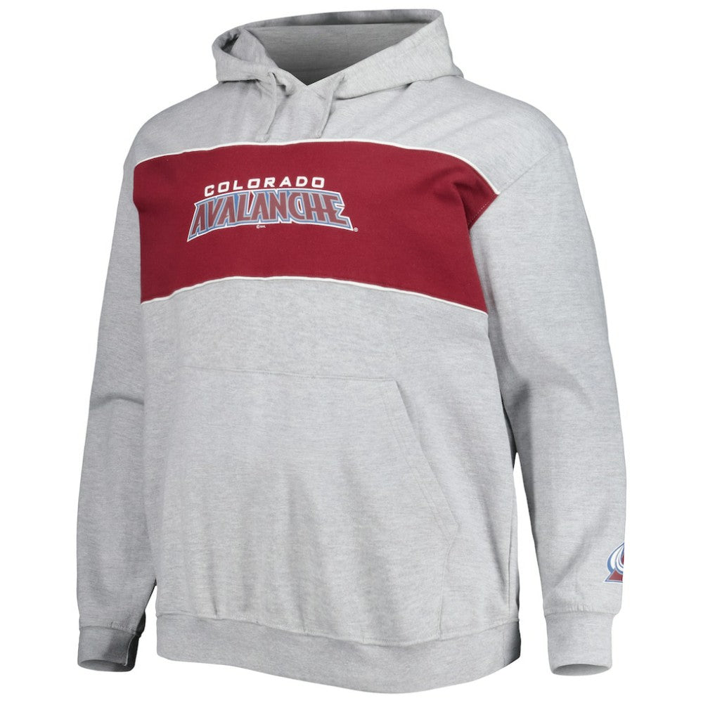 Nathan MacKinnon Colorado Avalanche Big & Tall Player Pullover Hoodie