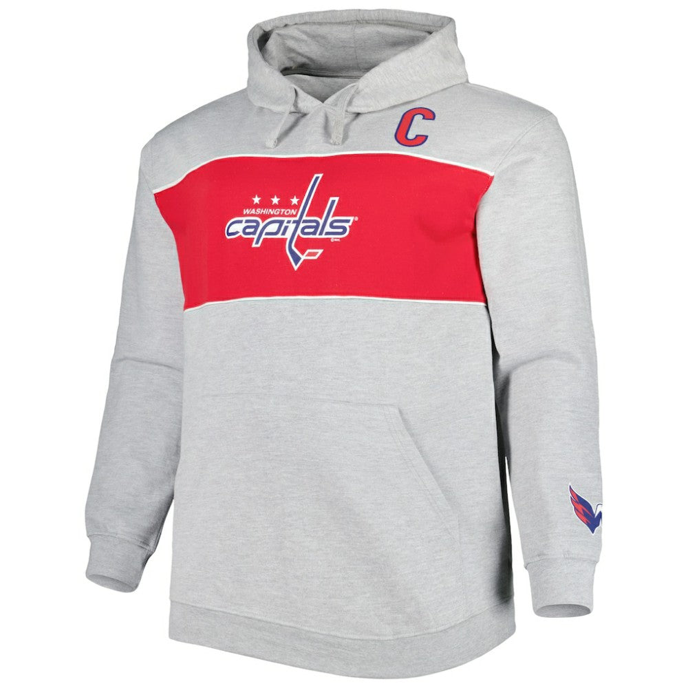 Alexander Ovechkin Washington Capitals Big & Tall Player Pullover Hoodie