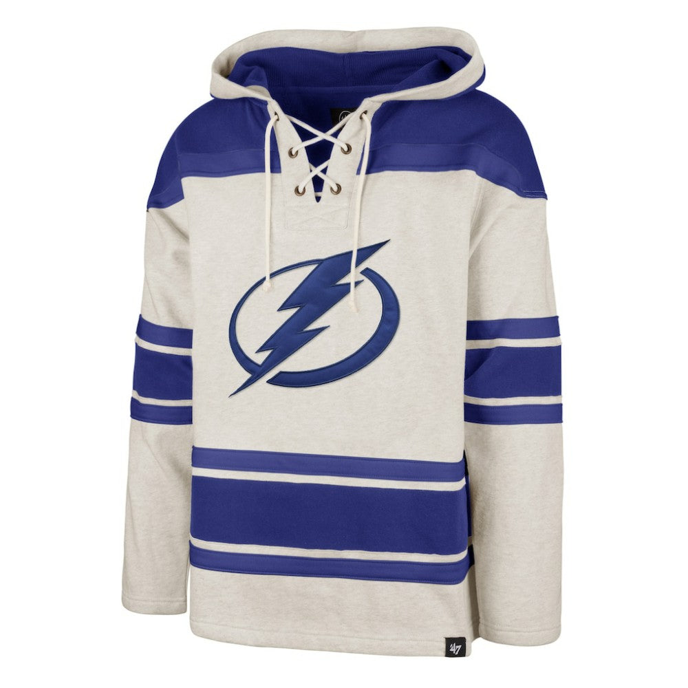 Tampa Bay Lightning '47 Rockaway Lace-Up Pullover Hoodie