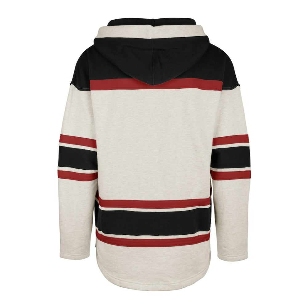 Chicago Blackhawks '47 Rockaway Lace-Up Pullover Hoodie