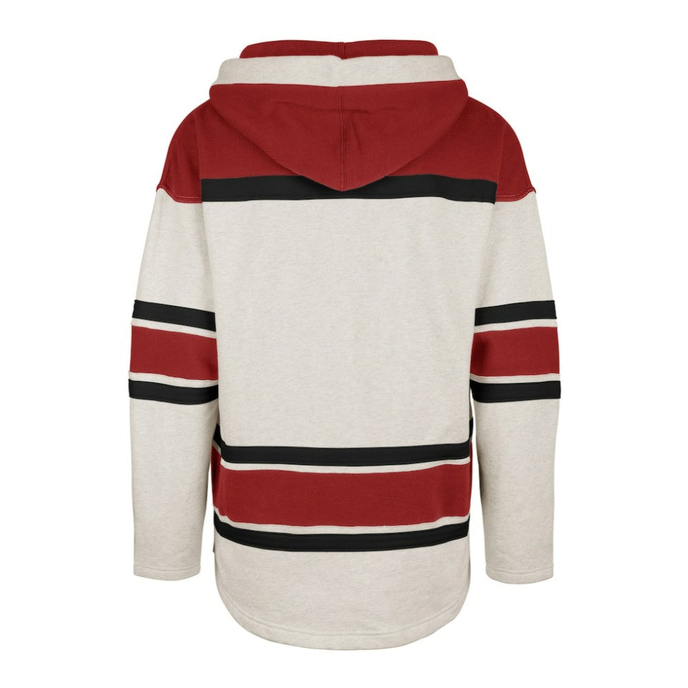 Detroit Red Wings '47 Rockaway Lace-Up Pullover Hoodie