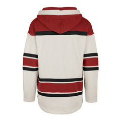 Detroit Red Wings '47 Rockaway Lace-Up Pullover Hoodie