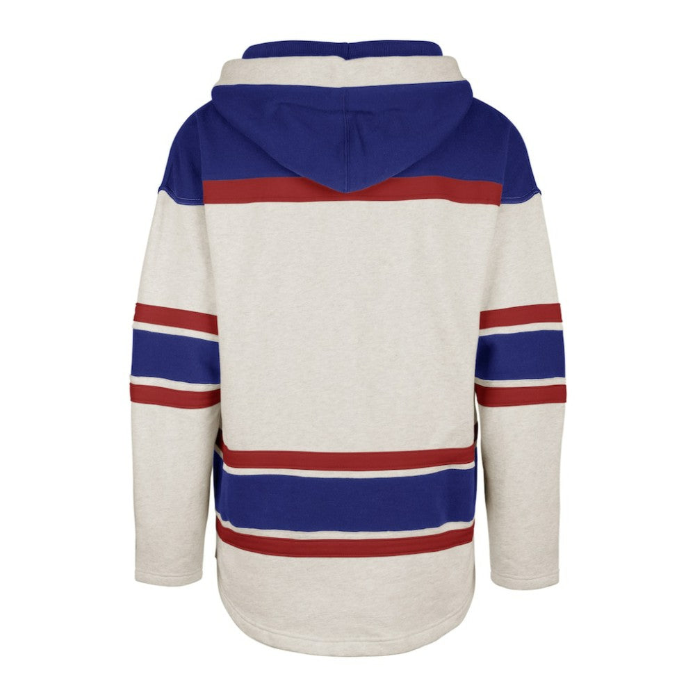 New York Rangers '47 Rockaway Lace-Up Pullover Hoodie