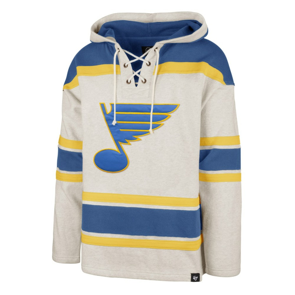 St. Louis Blues '47 Rockaway Lace-Up Pullover Hoodie