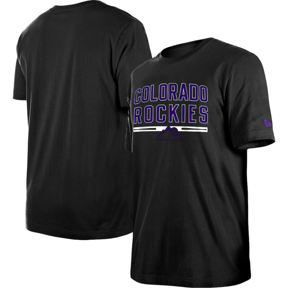 Colorado Rockies Batting Practice T-Shirt - Black | New Era