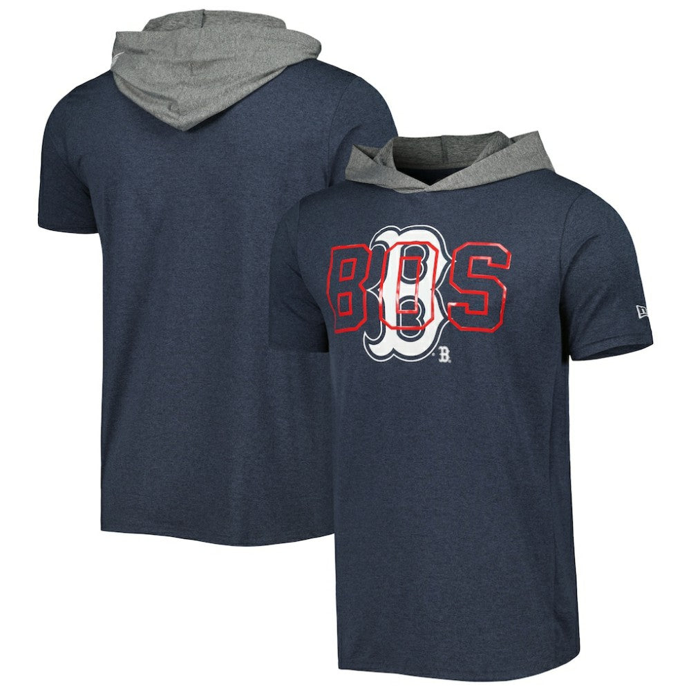 Boston Red Sox Team Hoodie T-Shirt - Navy | New Era