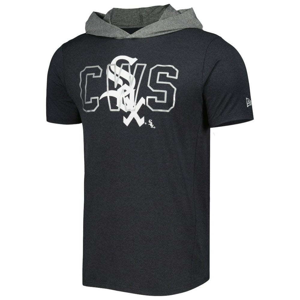 Chicago White Sox Team Hoodie T-Shirt - Black | New Era