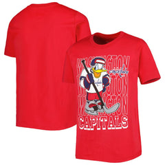 Washington Capitals Youth Disney Donald Duck Three-Peat T-Shirt