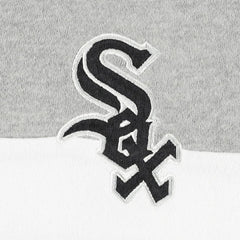 Chicago White Sox Women's Colorblock Full-Zip Hoodie Jacket - Heather Black | New Era