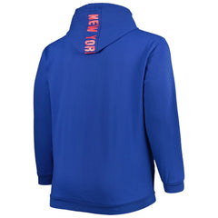 New York Rangers Big & Tall Fleece Pullover Hoodie