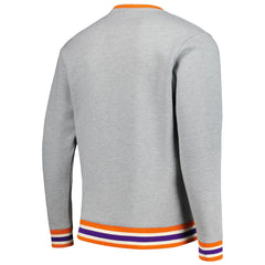 Phoenix Suns Unisex Vintage Throwback Crew Sweatshirt - Heather Gray | New Era cheap