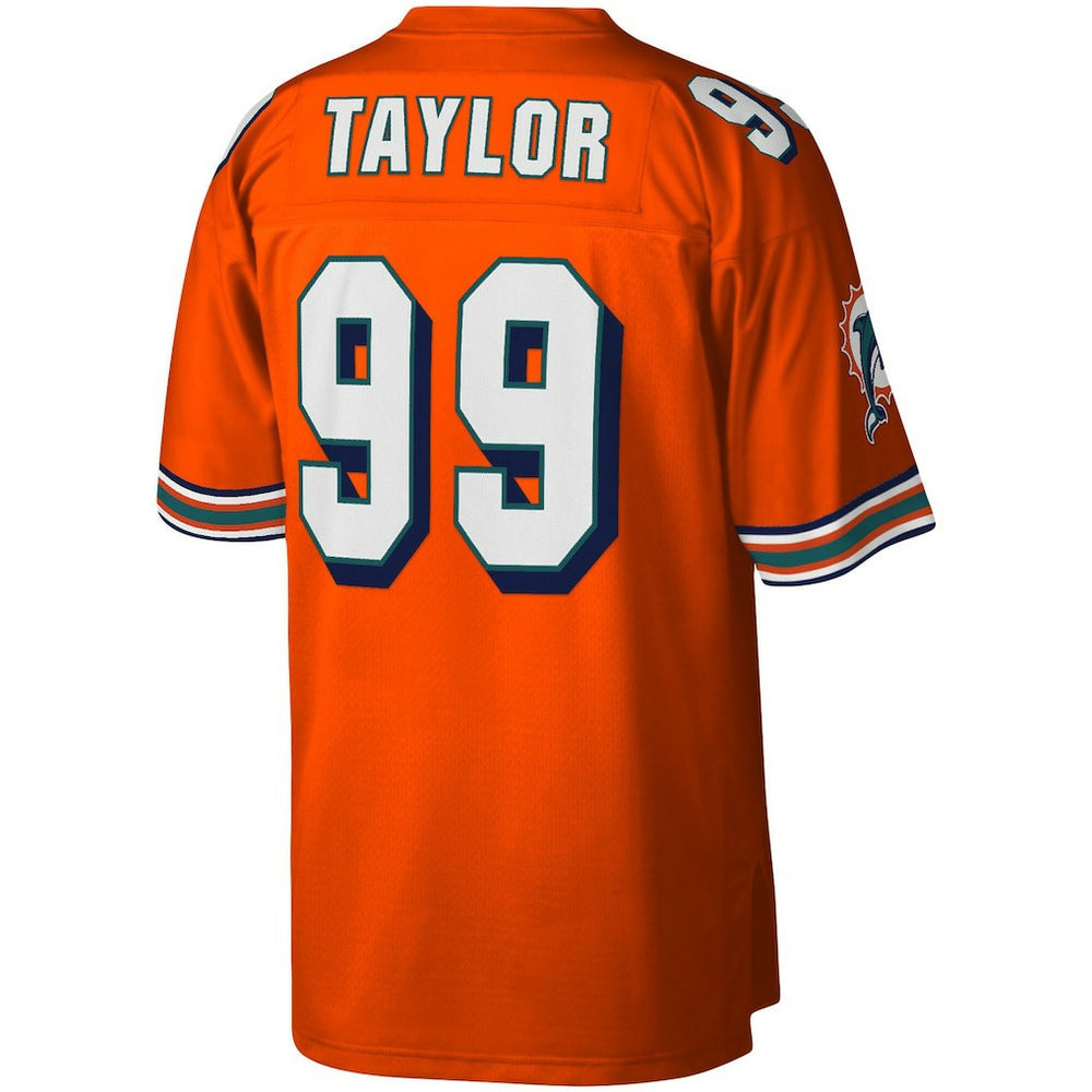NFL Miami Dolphins Jason Taylor  Big & Tall 2004 Retired Player Replica Jersey