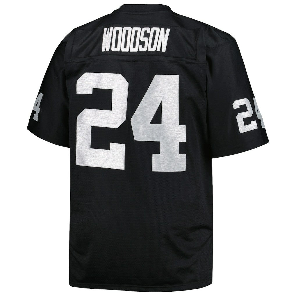 NFL Las Vegas Raiders Charles Woodson  Big & Tall 1998 Retired Player Replica Jersey