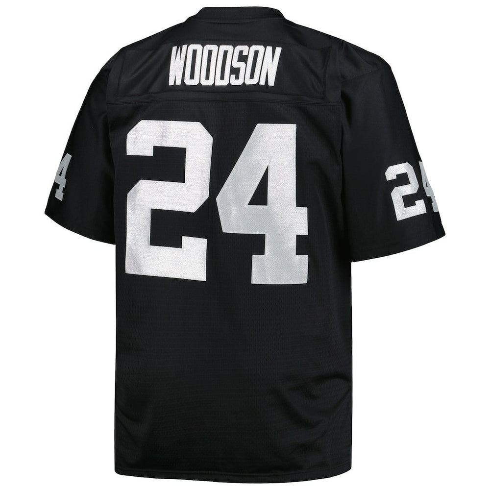NFL Las Vegas Raiders Charles Woodson  Big & Tall 1998 Retired Player Replica Jersey