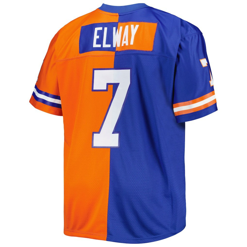 NFL Denver Broncos John Elway  Big & Tall Split Legacy Retired Player Replica Jersey