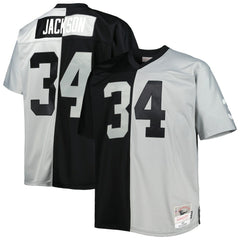 NFL Las Vegas Raiders Bo Jackson  Big & Tall Split Legacy Retired Player Replica Jersey