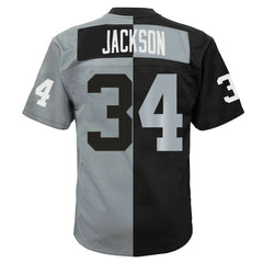 NFL Las Vegas Raiders Bo Jackson  Big & Tall Split Legacy Retired Player Replica Jersey