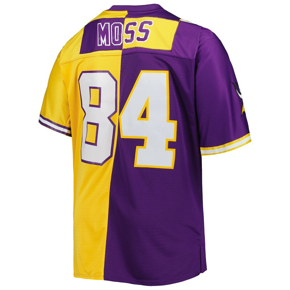 NFL Minnesota Vikings Randy Moss  Big & Tall Split Legacy Retired Player Replica Jersey
