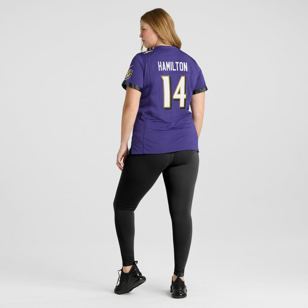 NFL Baltimore Ravens Kyle Hamilton  Women's Player Game Jersey