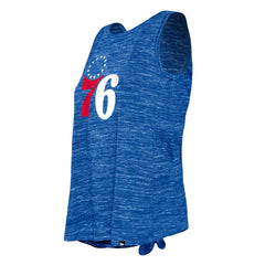 Philadelphia 76ers Women's Space Dye Active Tank Top - Royal | New Era cheap