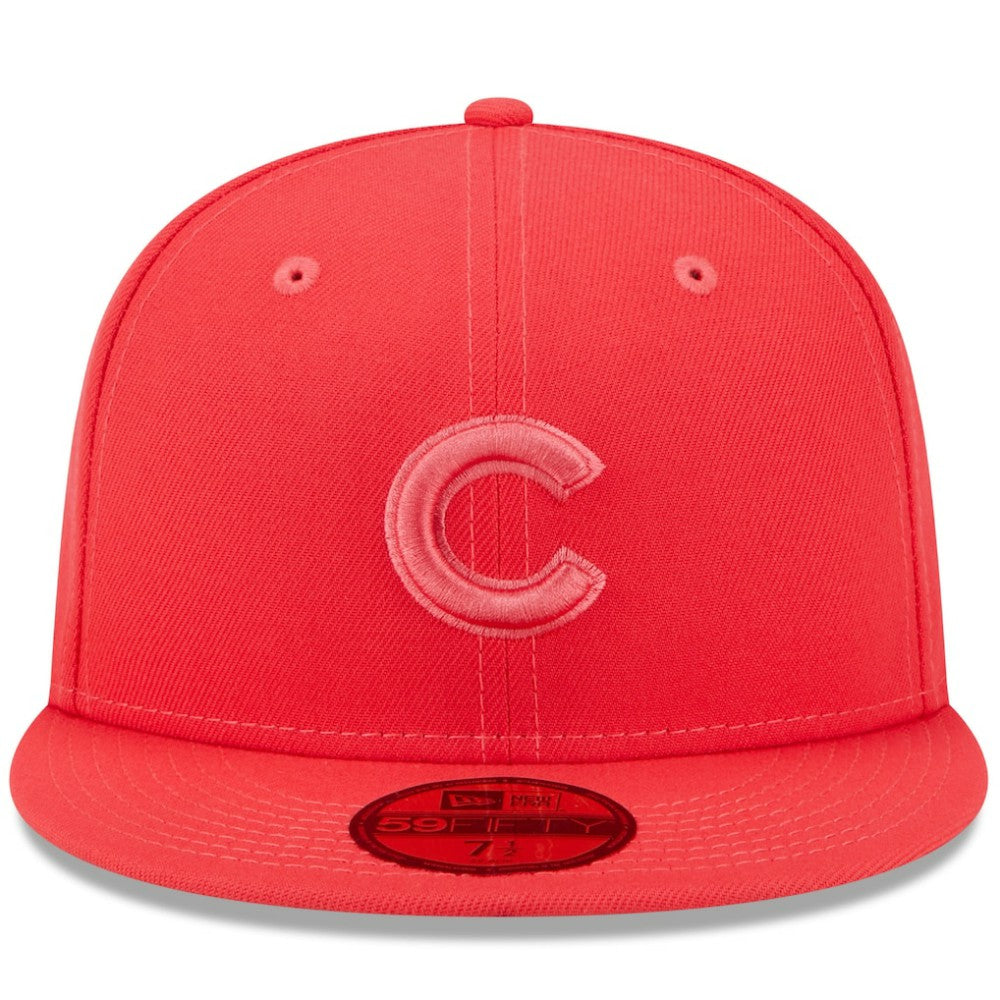 Chicago Cubs 2023 Spring Color Basic 59FIFTY Fitted Hat - Red | New Era