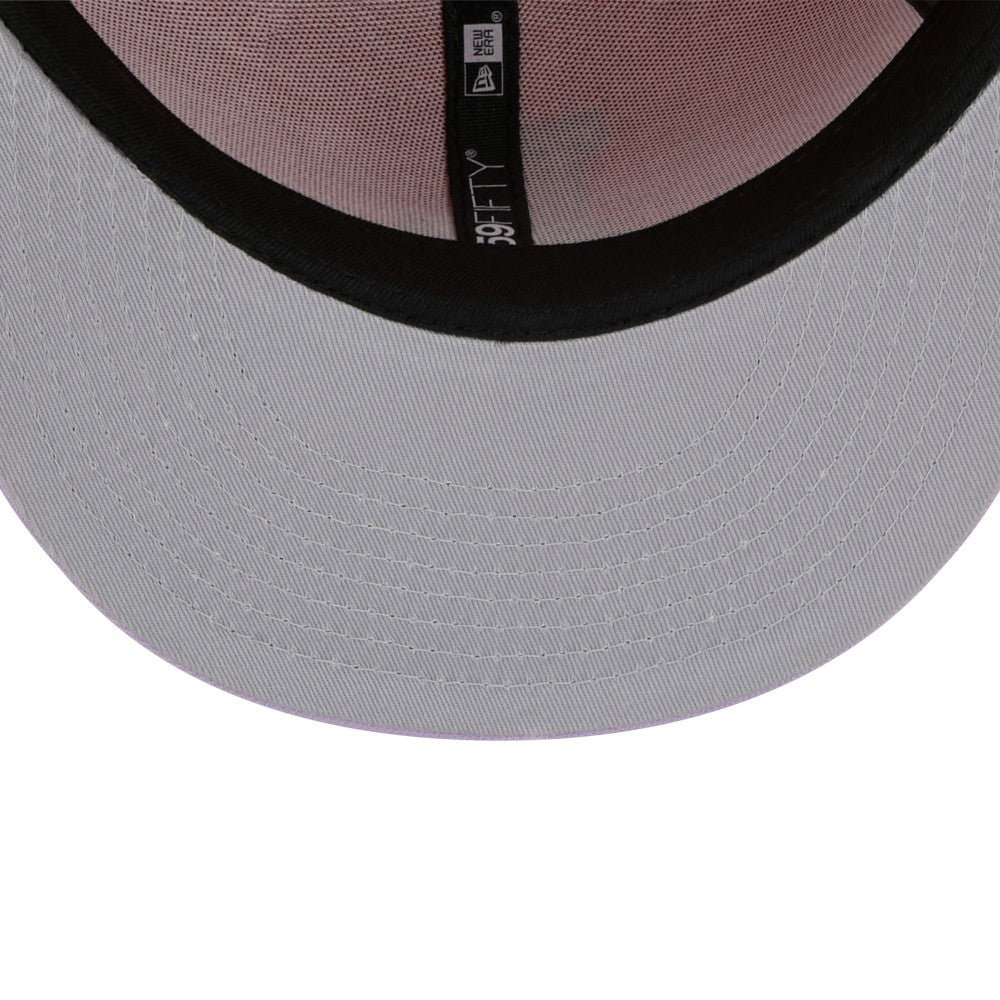 Los Angeles Dodgers Spring Color Two-Tone 59FIFTY Fitted Hat - Red/Lavender | New Era
