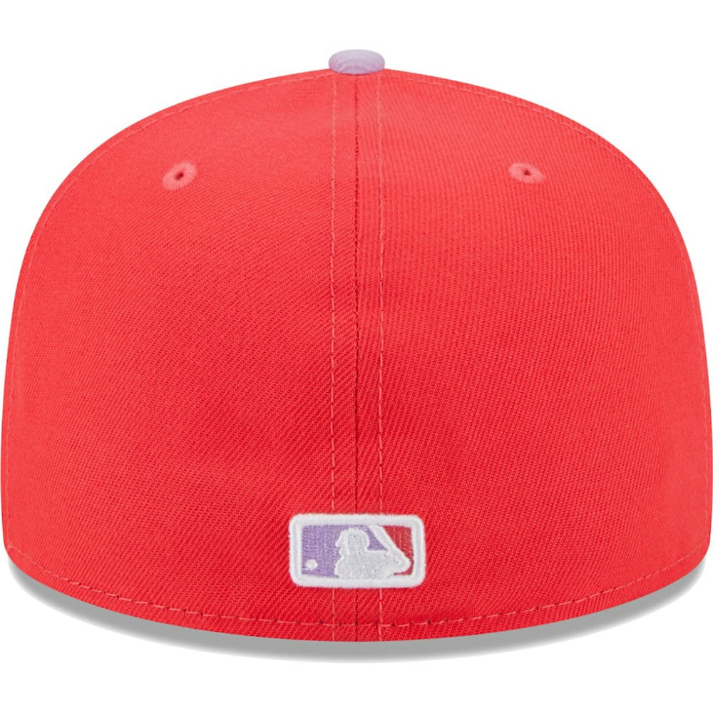 St. Louis Cardinals Spring Color Two-Tone 59FIFTY Fitted Hat - Red/Lavender | New Era
