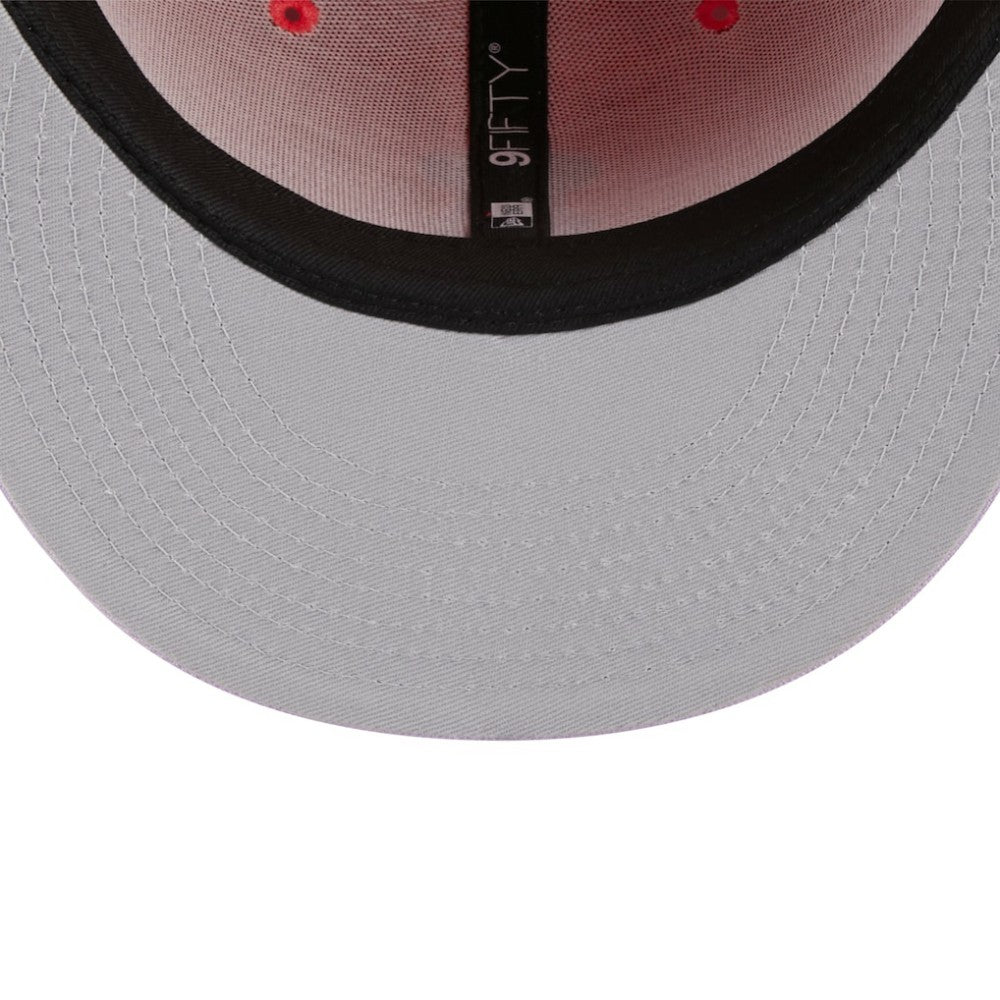 Chicago White Sox Spring Basic Two-Tone 9FIFTY Snapback Hat - Red/Purple | New Era